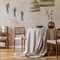 Pigort 3 Pieces Metal Flowers Wall Arts - Rustic Farmhouse Decor Minimalist Flower Wall Decors for Living room Bathroom Bedroom Dining Room-Housewarming Gifts